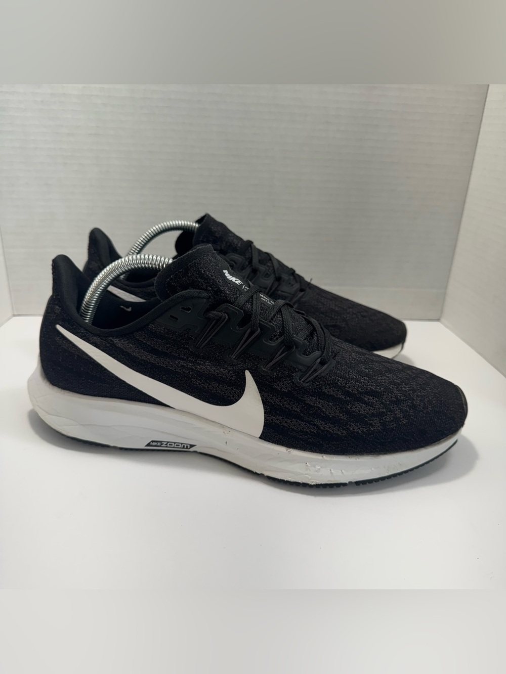 Nike Air Zoom Pegasus 36 Women's Running/Trail Shoes, Black & White, Size 10